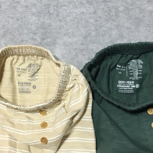 NWOT Little Co by Lauren Conrad Sweatshirt Pants NB 3 Pc Set Infant Joyful Green - Picture 8 of 9